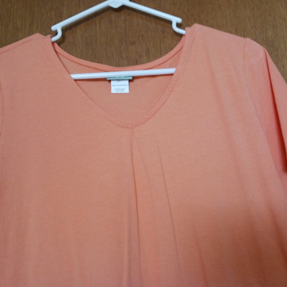 Sara Morgan Peach Dress Size L